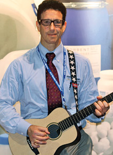 David Schurer with guitar