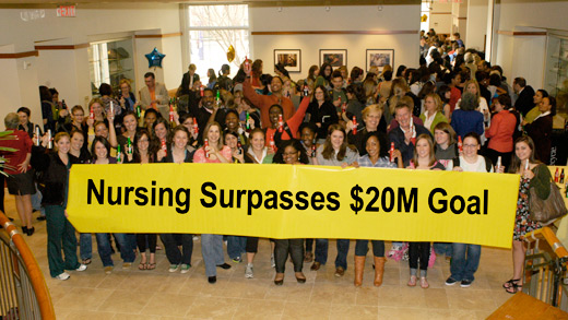 School of Nursing surpasses fundraising goal