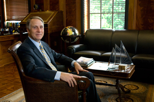 Emory President Jim Wagner