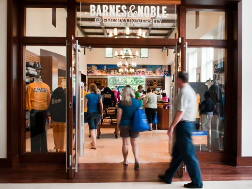 barnes and noble bookstore at Emory