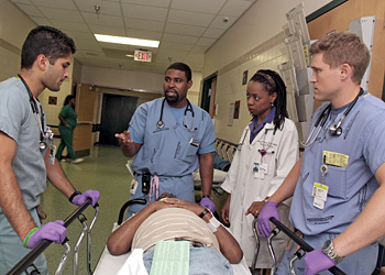 Doctors at Grady Hospital