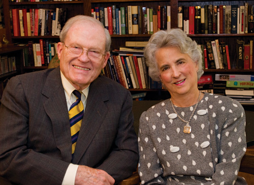 Portrait of Jim and Berta Laney.