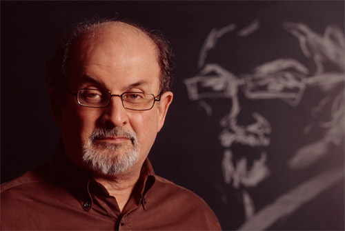 Portrait of Salman Rushdie