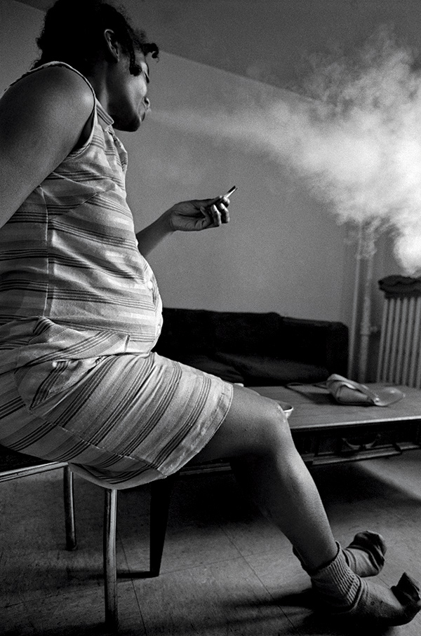 Pregnant women on cocaine