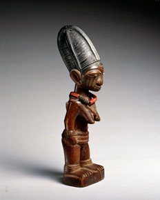 Twin Memorial Figure (ebe ibeji)