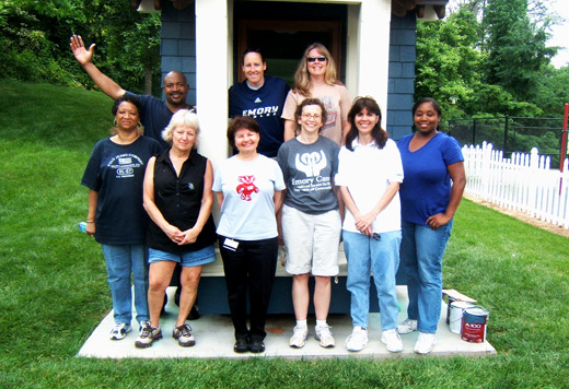 Volunteers during Staff Fest 2010