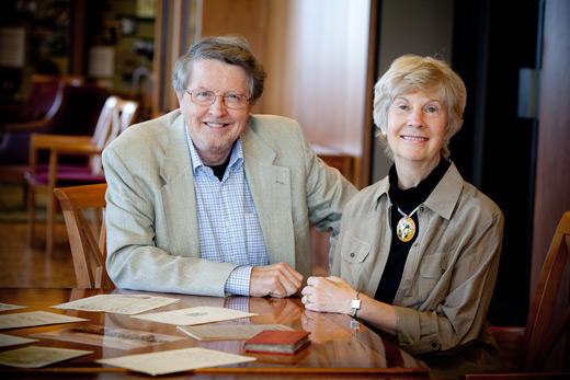 Randall K. Burkett and his wife have donated much of their store of rare historical materials to MARBL's African-American Collections. 