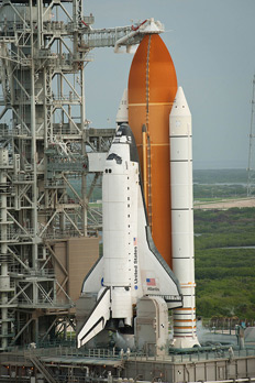 Space Shuttle Atlantis before its final mission