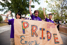 Emory received a five-star rating in the latest LGBT Friendly Campus Climate Index
