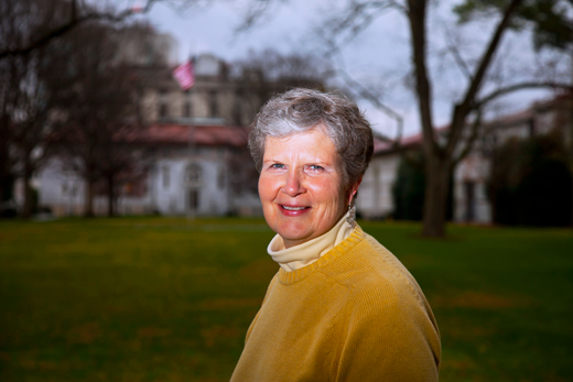 Marion Dearing, executive assistant in the Office of the President, contributes to MyEmory to support Emory Advantage and the Emory University Hardship Fund.