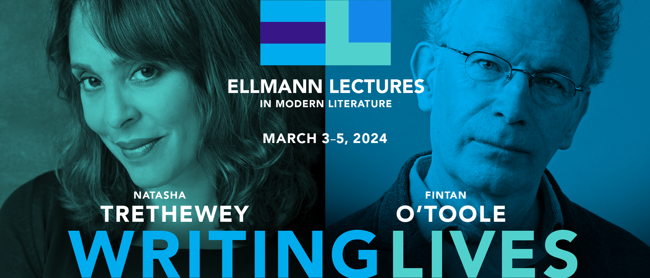 Ellmann Lectures 2024, Writing Lives, March 3 - 5
