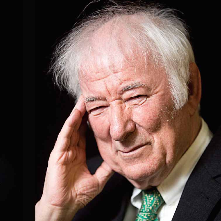 portrait of Seamus Heaney