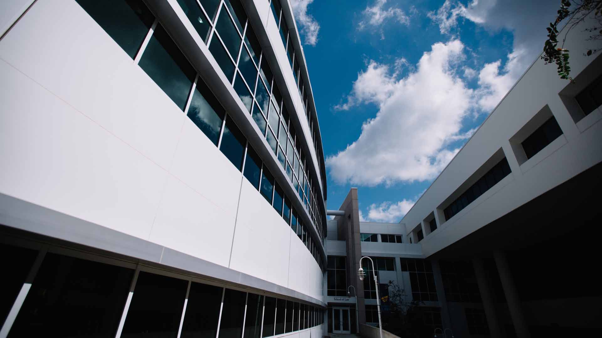 law school building entrance