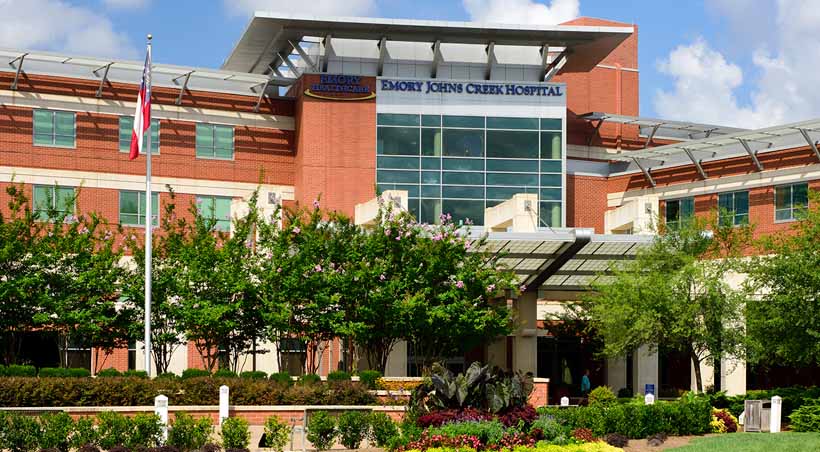 emory johns creek hospital building