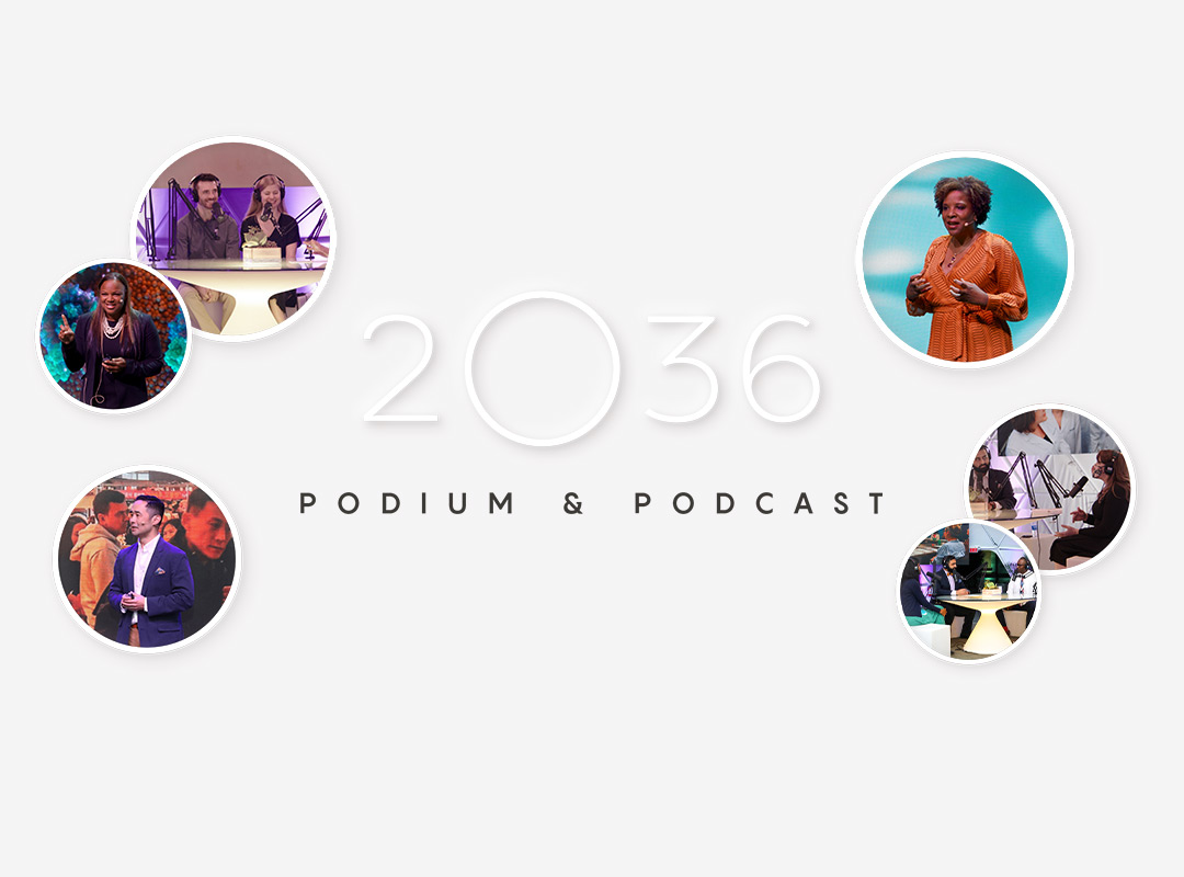 Emory community members featured as podium and podcast speakers