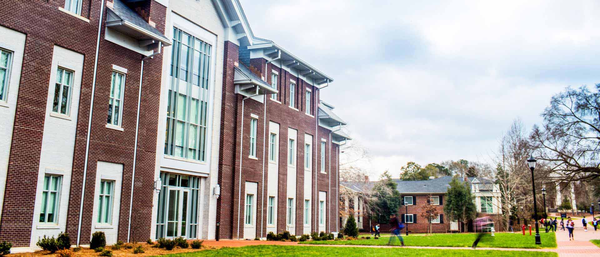 exterior of Oxford College Science Building