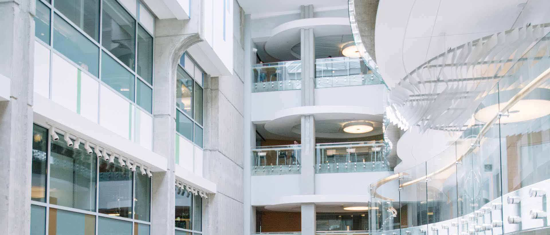 Atlanta campus chemistry building interior